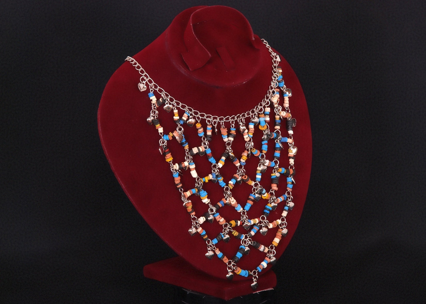 Egyptian Belly Dance Mummy beads Cleopatra necklace