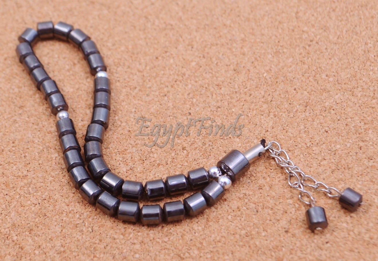 Islamic Salah Black Prayer Beads 99 Misbaha Tasbih Sibha Masbaha