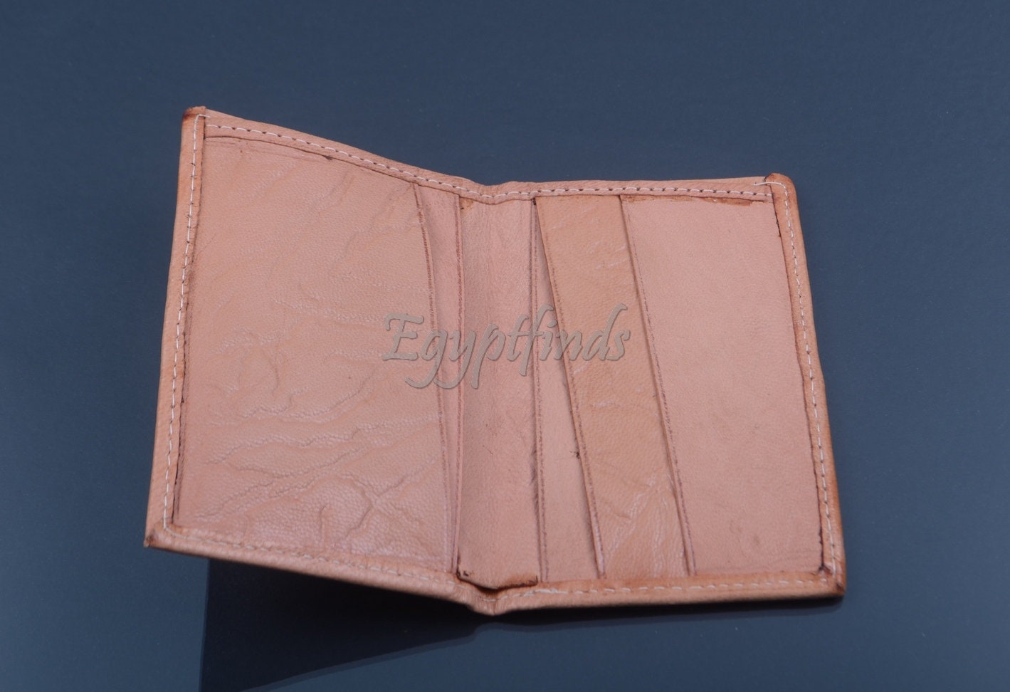 Egyptian Fine Genuine Leather Pharaohs And Hieroglyphics Wallet