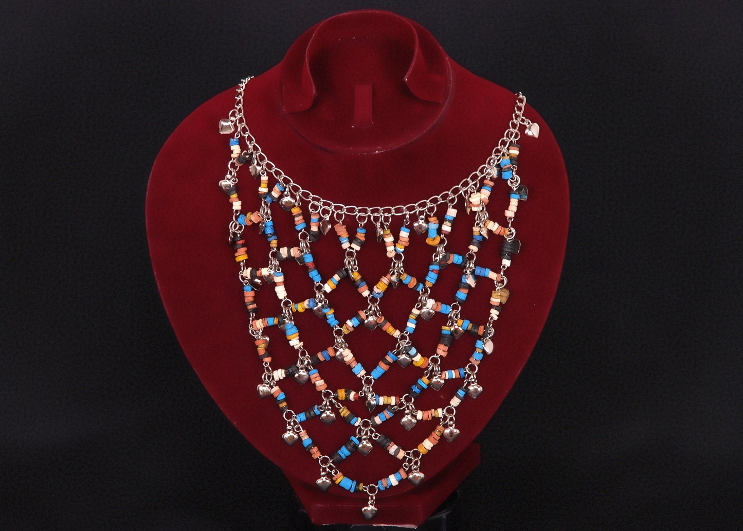 Egyptian Belly Dance Mummy beads Cleopatra necklace