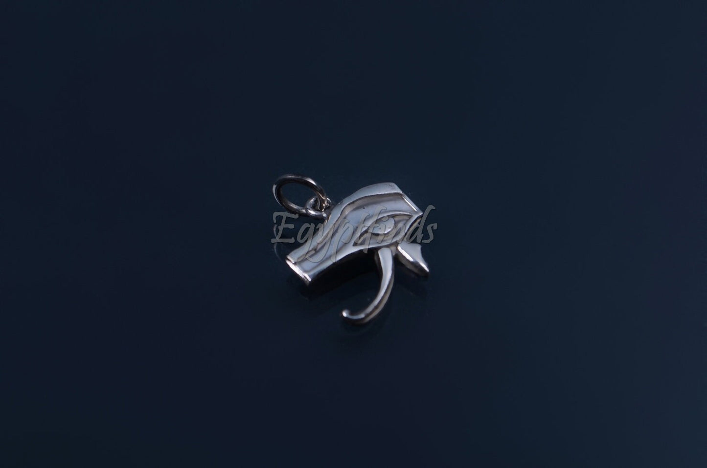 Egyptian Sterling Silver Eye Of Horus Pendant Charm
