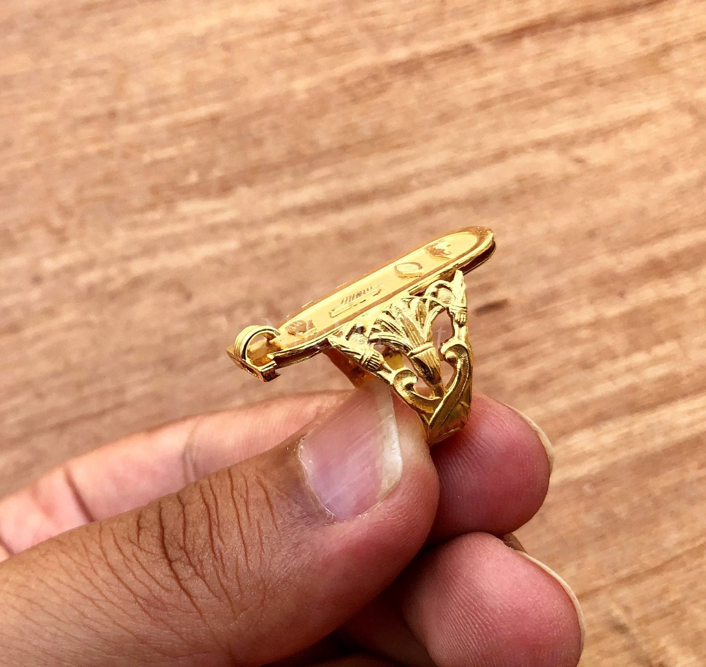 Egyptian Personalized Customized 18k Solid Gold Cartouche Ring Express Shipping World Wide -Personalized in English & Hieroglyphs
