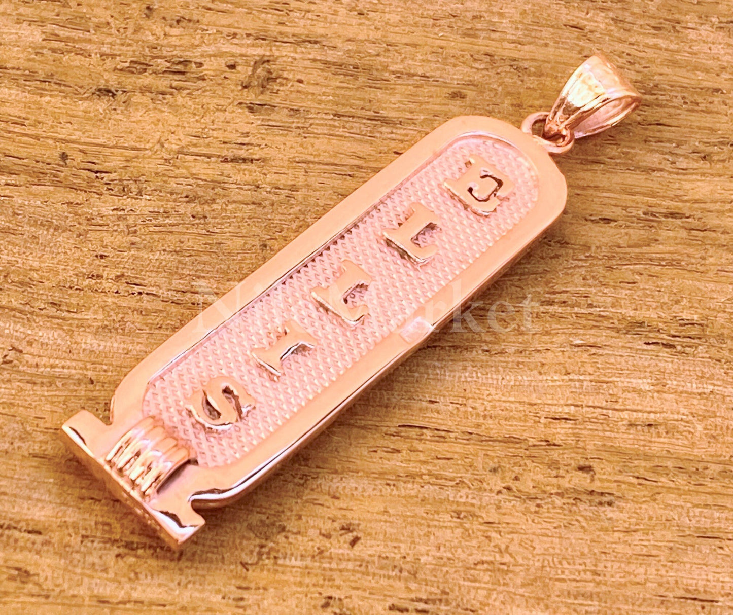 Sterling silver Customized Cartouche Pendant Your Name Converted into Ancient Egyptian Hieroglyphic or English language or Arabic