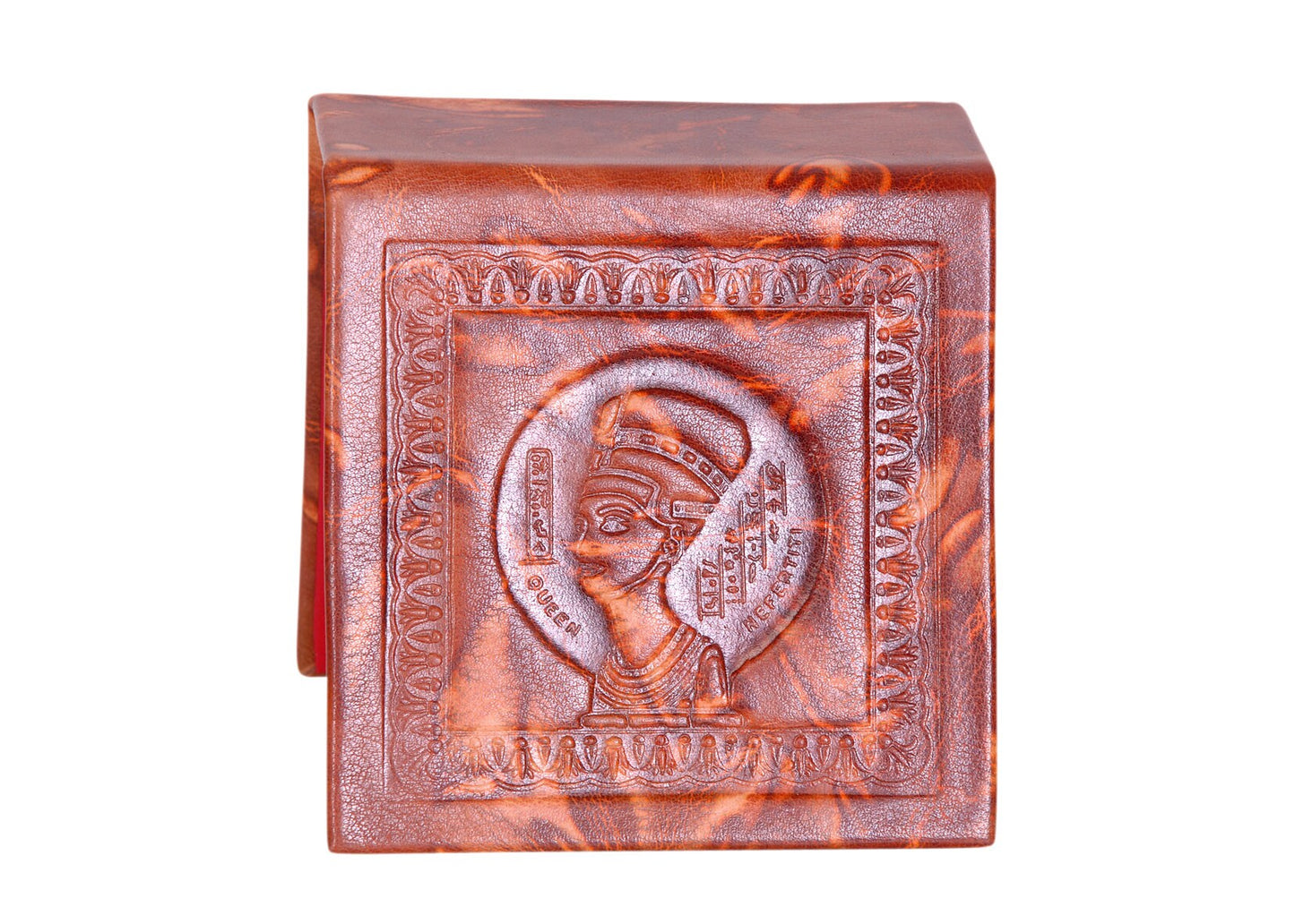 Unique Egyptian Genuine hand Made Leather Desk Note Pad Phone Messages