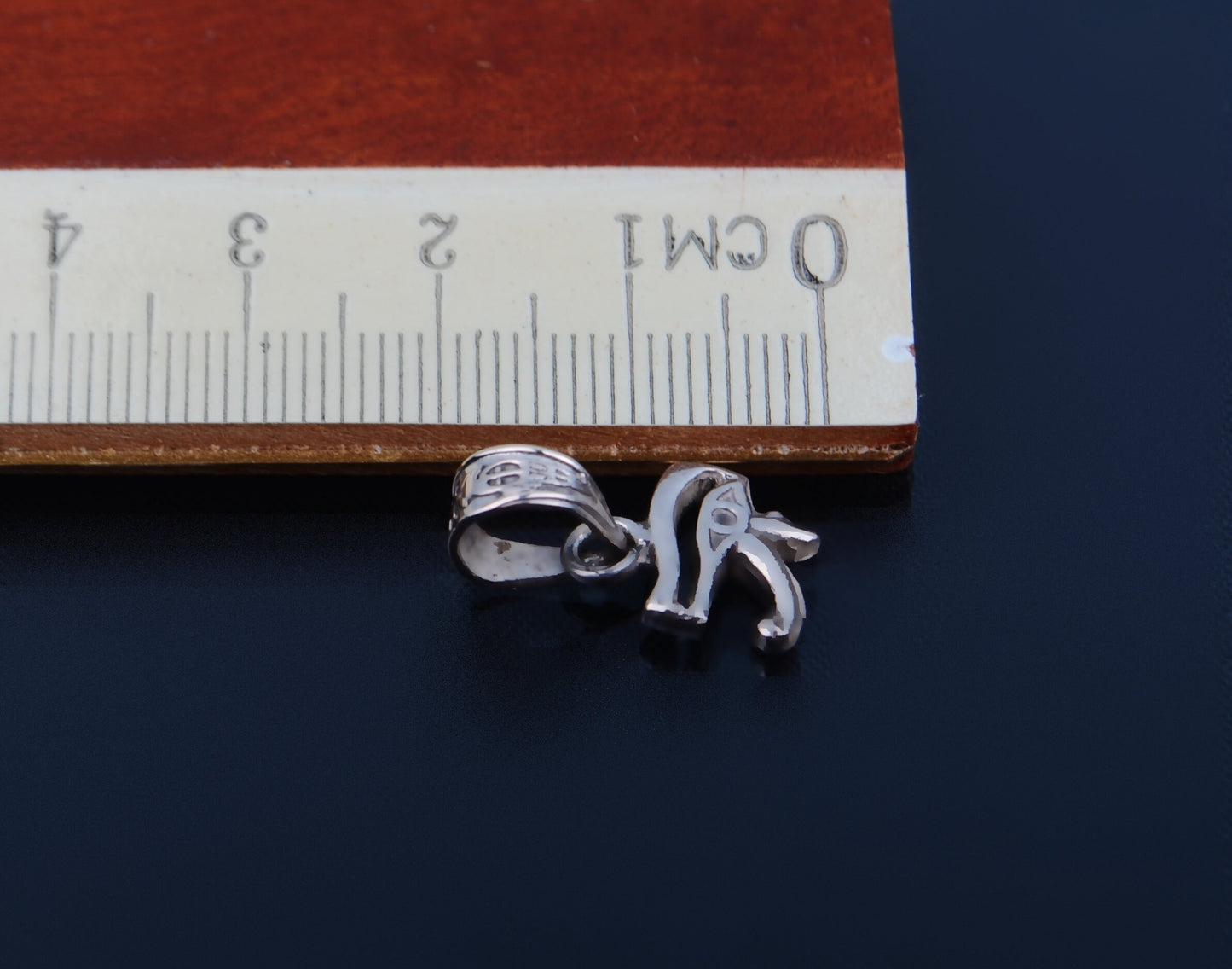 Lovely Egyptian Sterling silver Eye Of Horus Pendant Charm