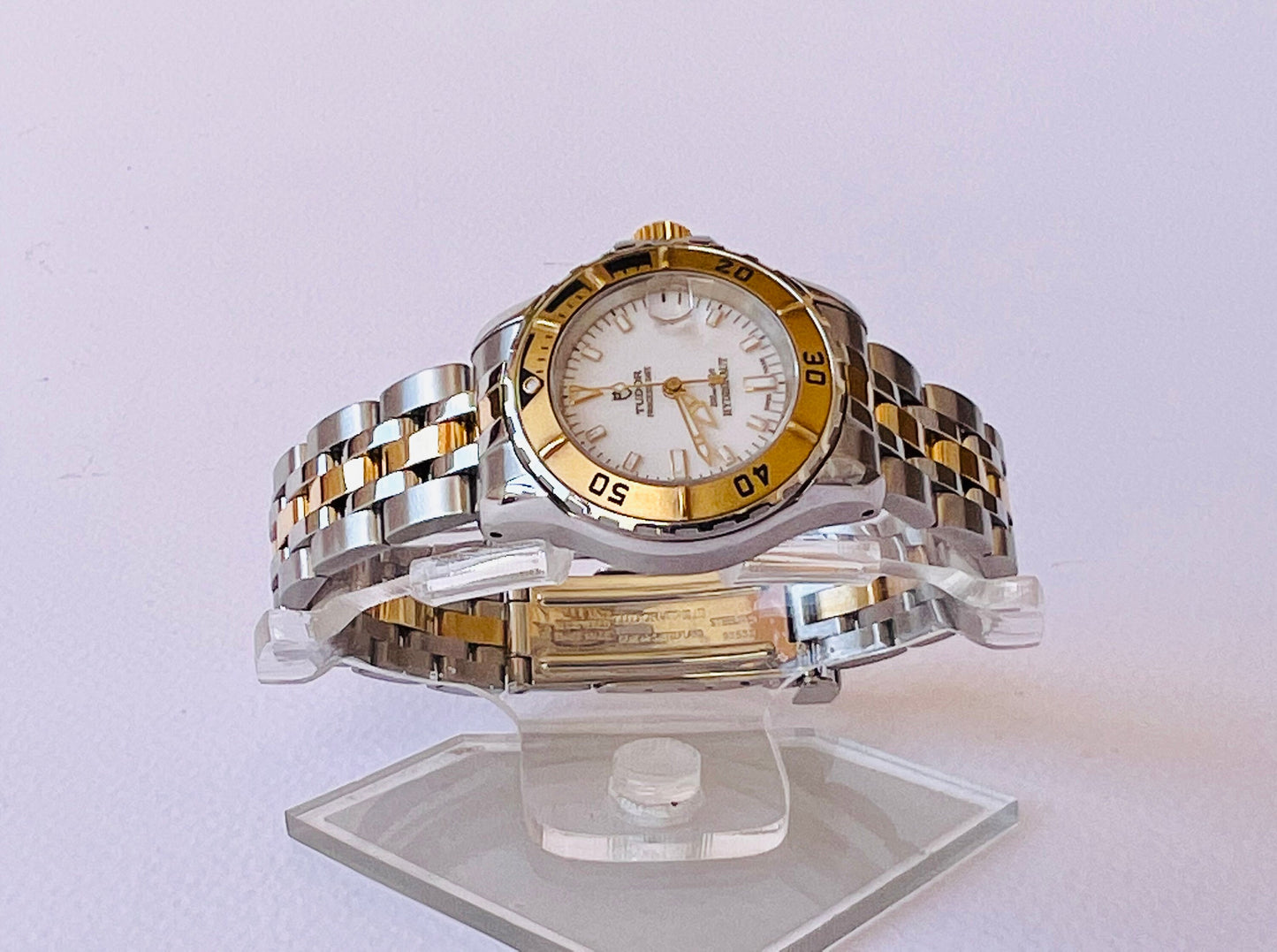 Tudor Princess Date Hydronaut Gold Bezel Steel & Gold Watch boxed