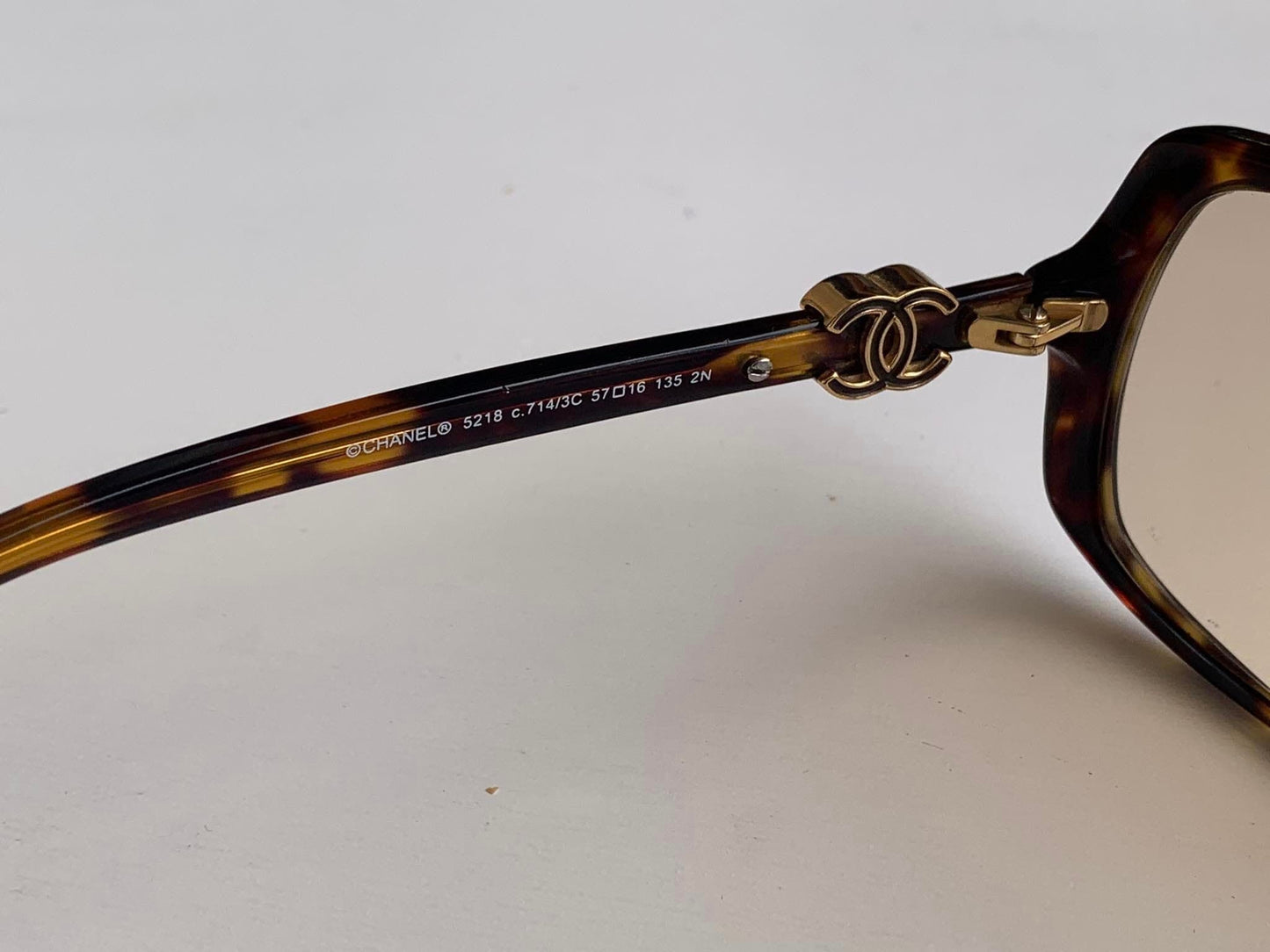 Chanel 5218 Sunglasses Brown 57 mm Sunglasses