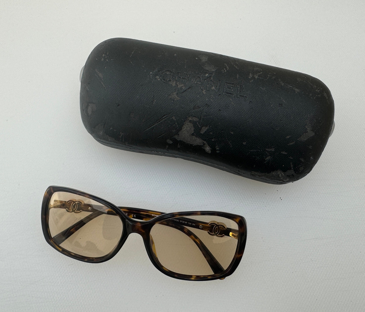 Chanel 5218 Sunglasses Brown 57 mm Sunglasses