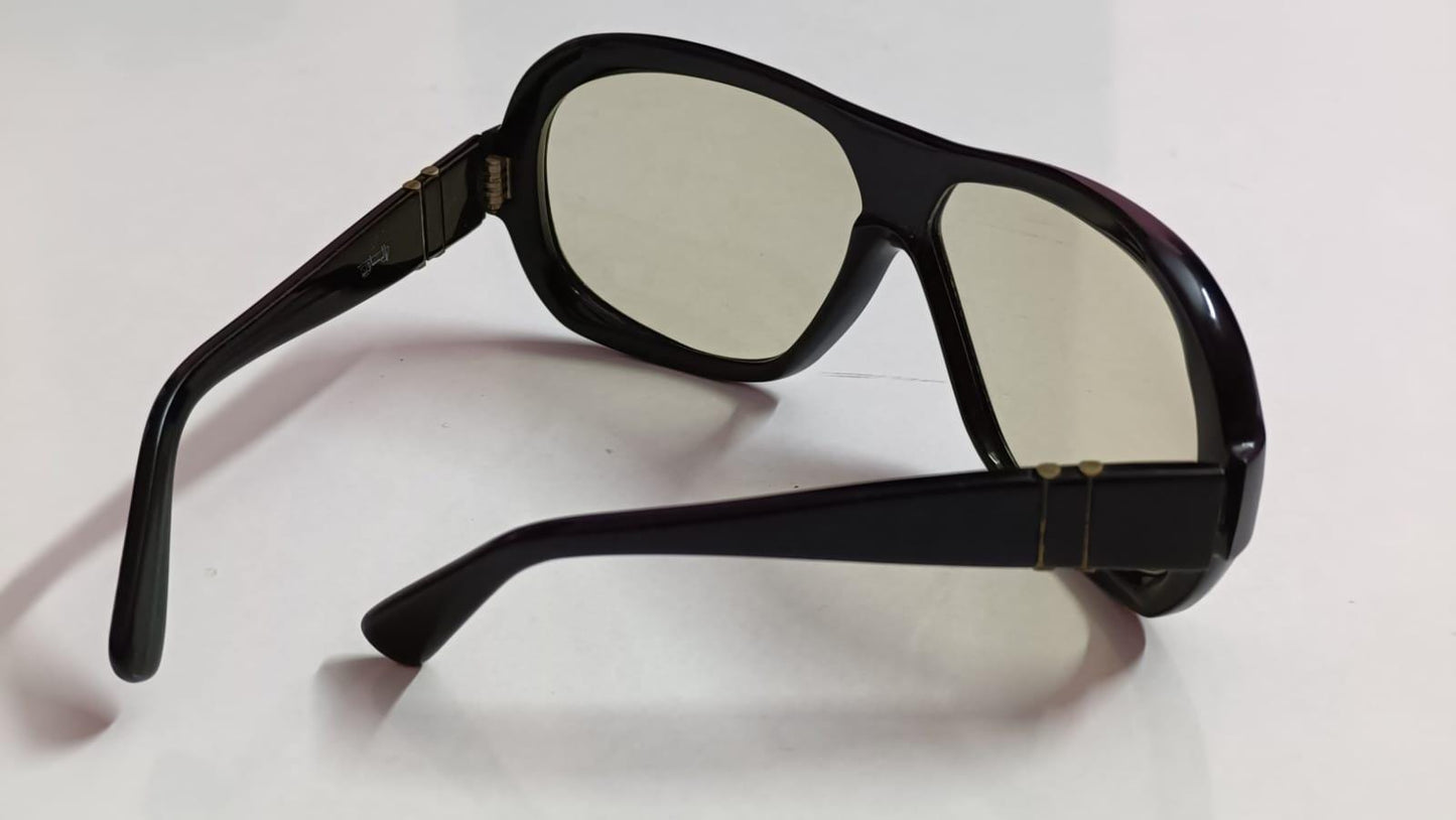 Rare Vintage Persol Ratti meflecto Persol 6622 Sunglasses 65 mm 60s Retro GENUINE ITALY Changeable Original lenses In Case SALE