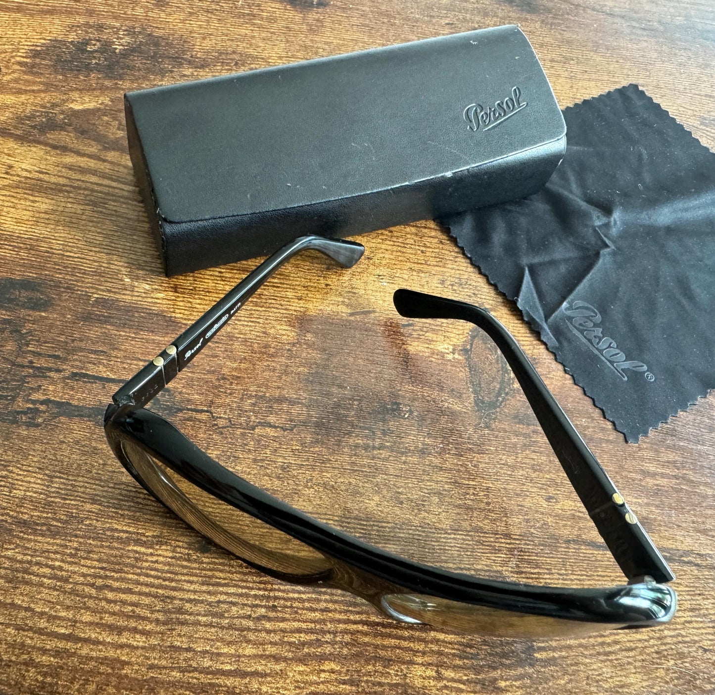 Rare Vintage Persol Ratti meflecto Persol 6622 Sunglasses 65 mm 60s Retro GENUINE ITALY Changeable Original lenses In Case SALE