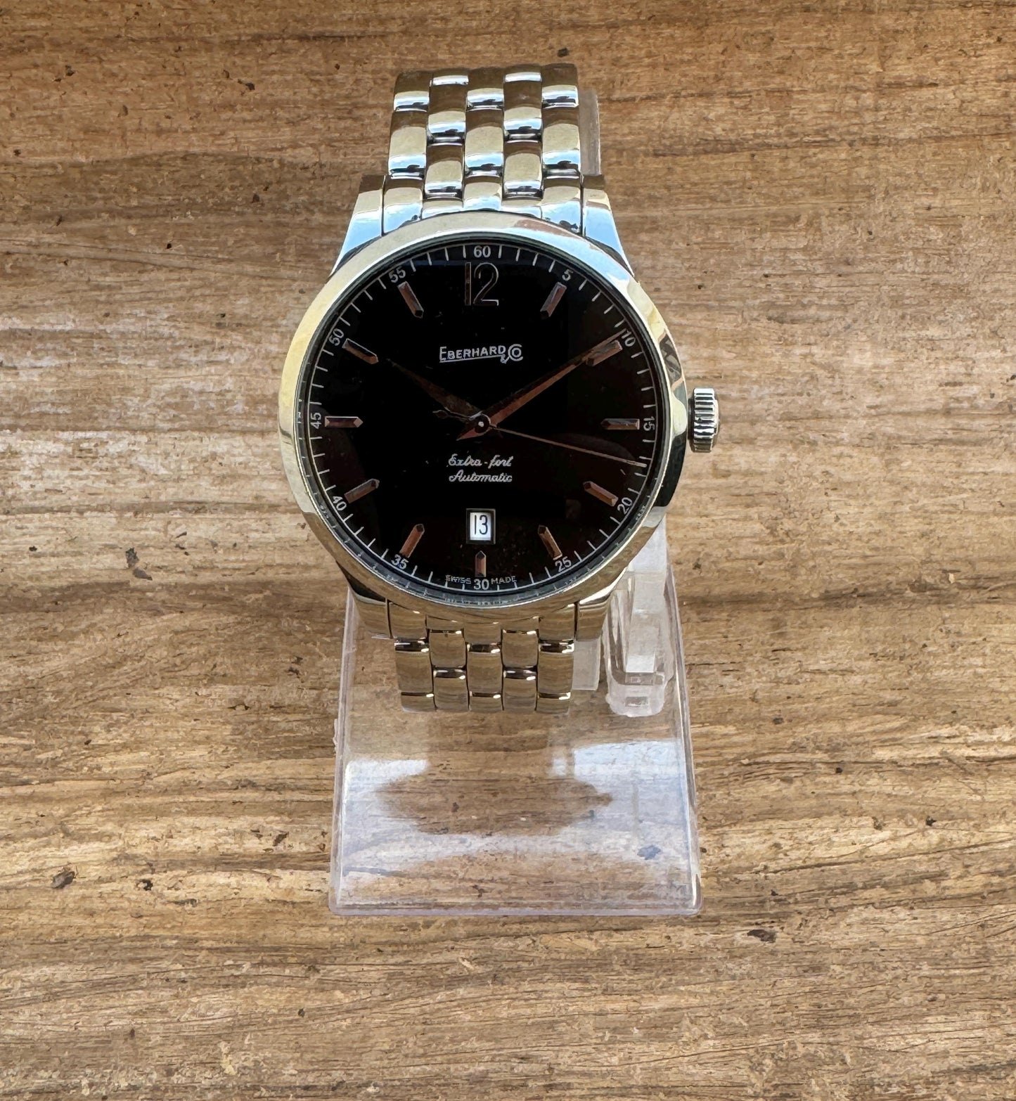 Eberhard & Co. Extra-Fort 41029 Stainless Steel Watch
