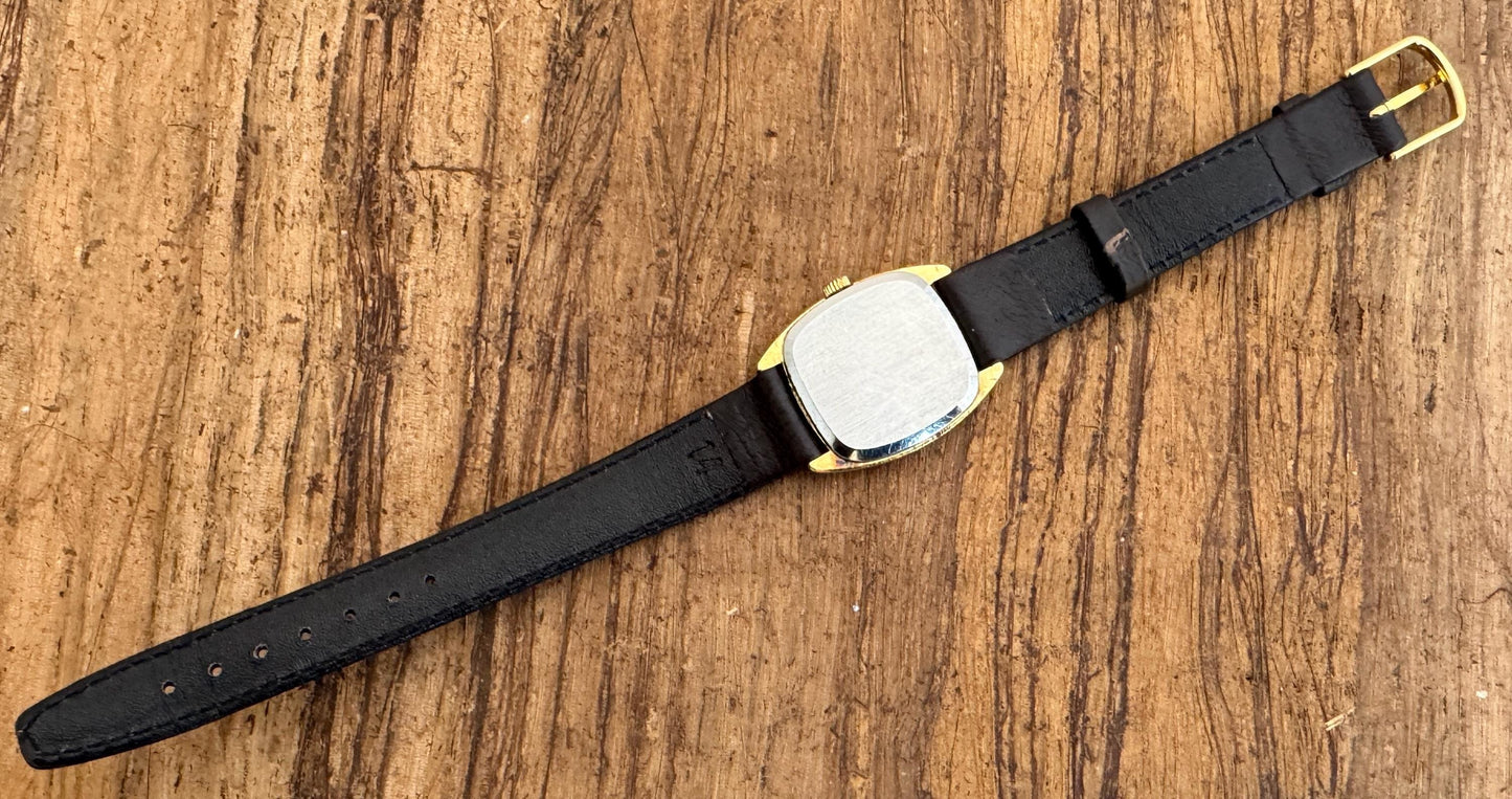 Vintage Omega De Ville Gold Plated Women’s Watch 80's