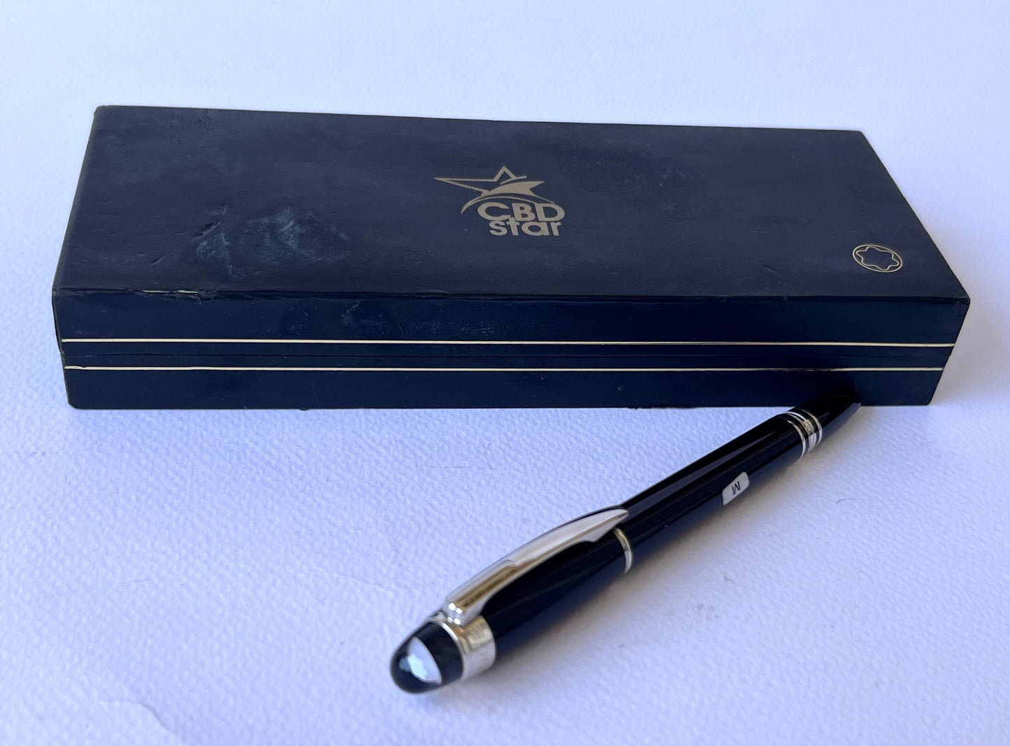 Excellent MONTBLANC StarWalker Black RESIN 14K 585 Fountain Pen