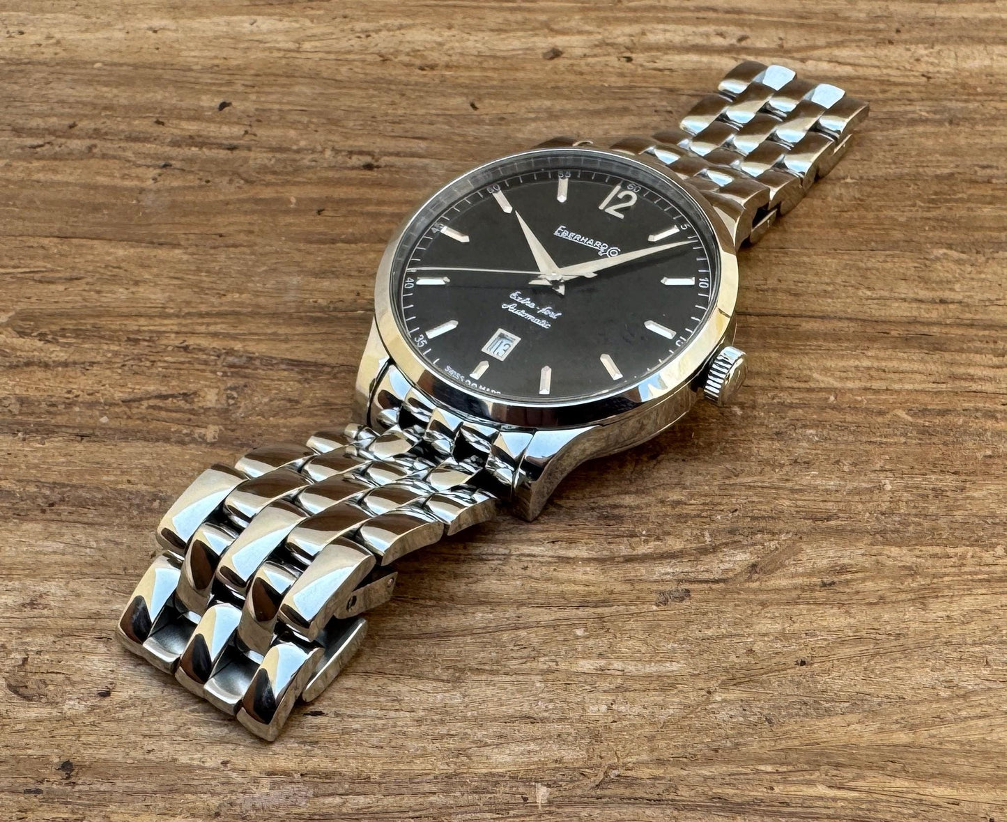 Eberhard & Co. Extra-Fort 41029 Stainless Steel Watch