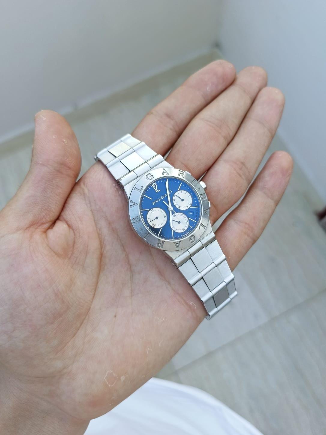 Bulgari Diagono Sports Chronograph CH35S Stainless Steel Watch