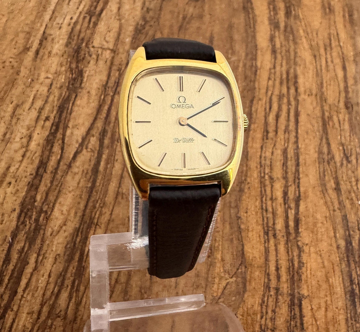 Vintage Omega De Ville Gold Plated Women’s Watch 80's