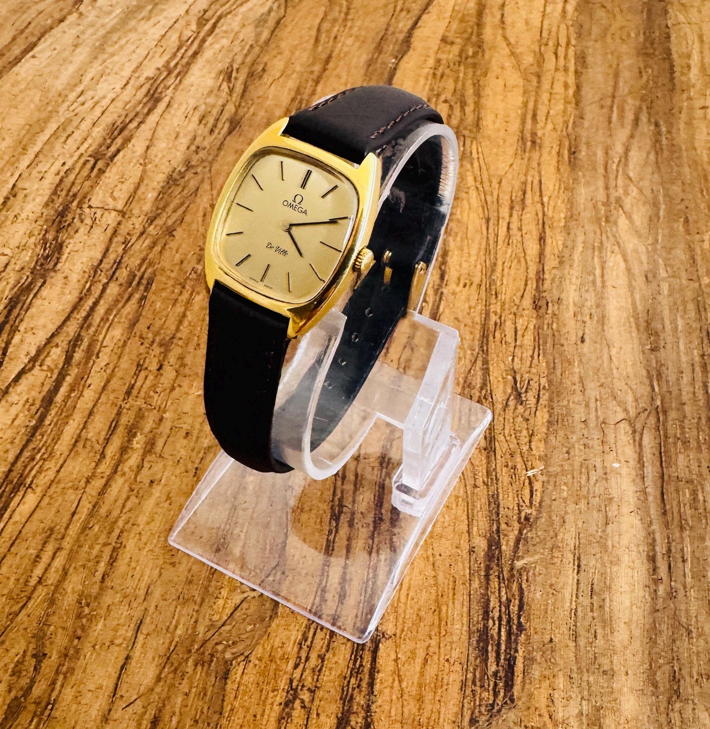 Vintage Omega De Ville Gold Plated Women’s Watch 80's