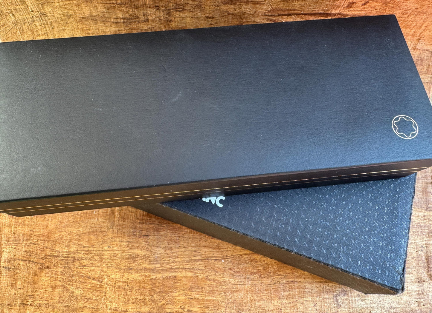 Rare Set Of Two Montblanc Noblesse Black GT Rollerball And Mechanical Pencil In Box