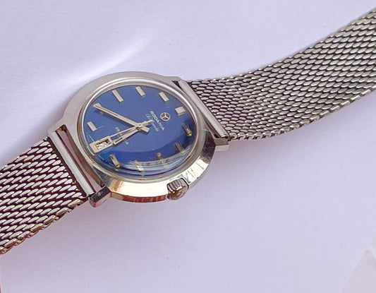 RODANIA Rollsmatic Mechanical Manual Hand Winding Men Watch 70s