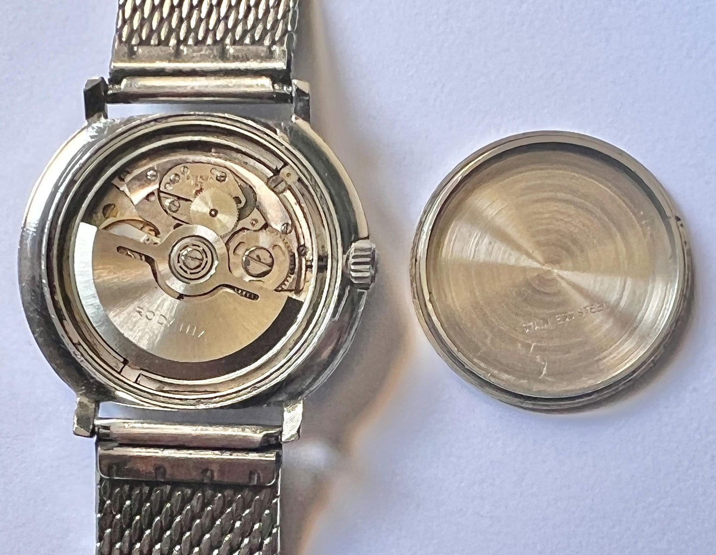 RODANIA Rollsmatic Mechanical Manual Hand Winding Men Watch 70s