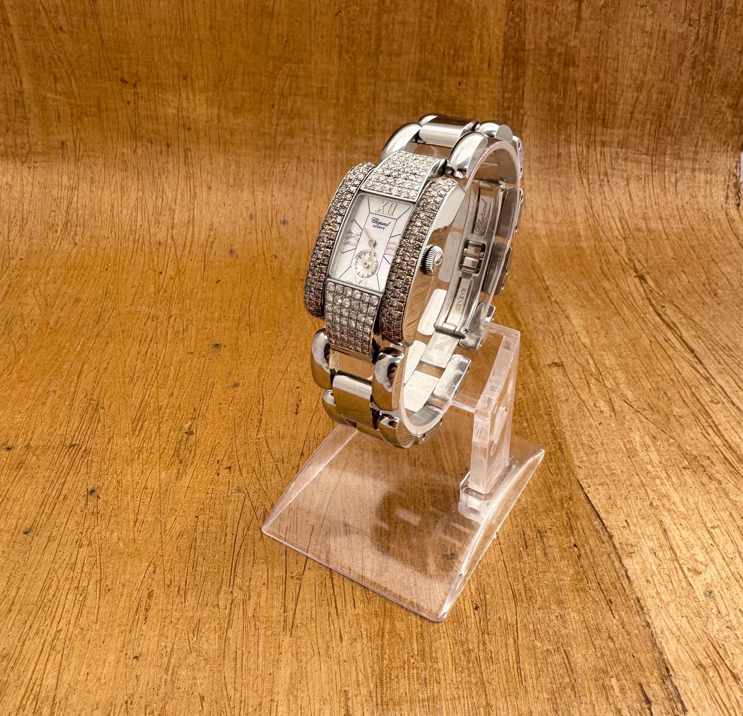 Chopard La Strada ref. 8357 Diamonds Mother Of Pearl Dial In Original Box