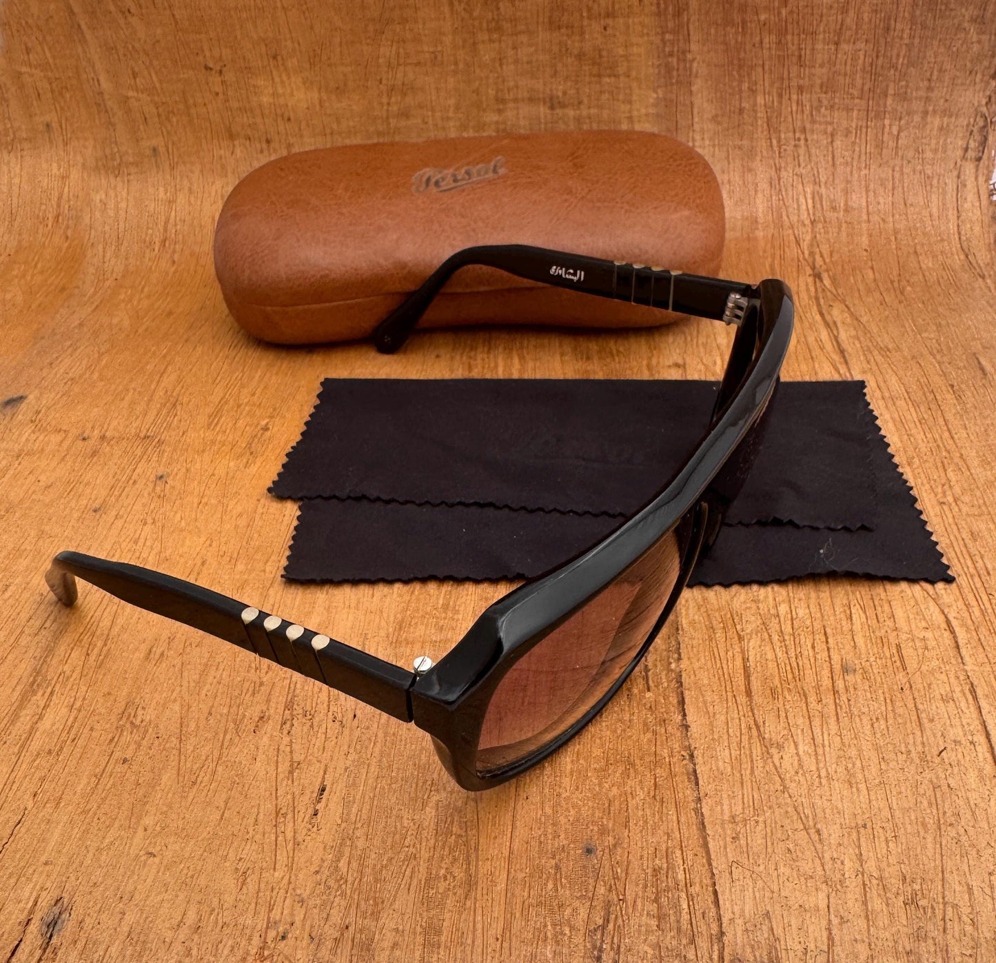 Rare Vintage Persol Ratti 6286/60T Pilot Al-Bashauri . 50s GENUINE ITALY