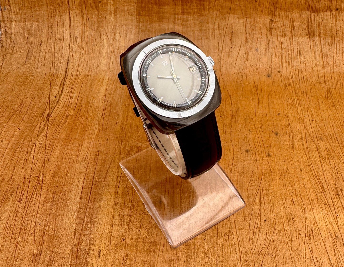 Tissot Autolub Actualis Rare 38mm Manual Wind Watch