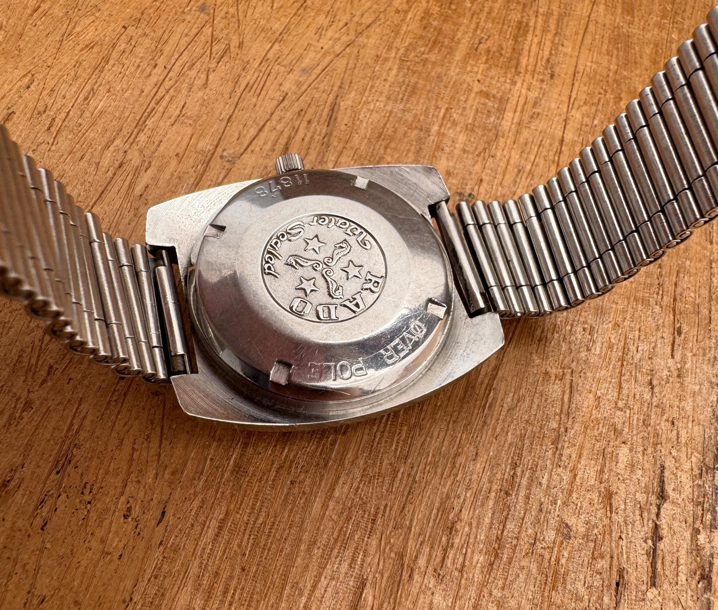 Vintage Original Rado Over-Pole Day/Date Automatic Watc