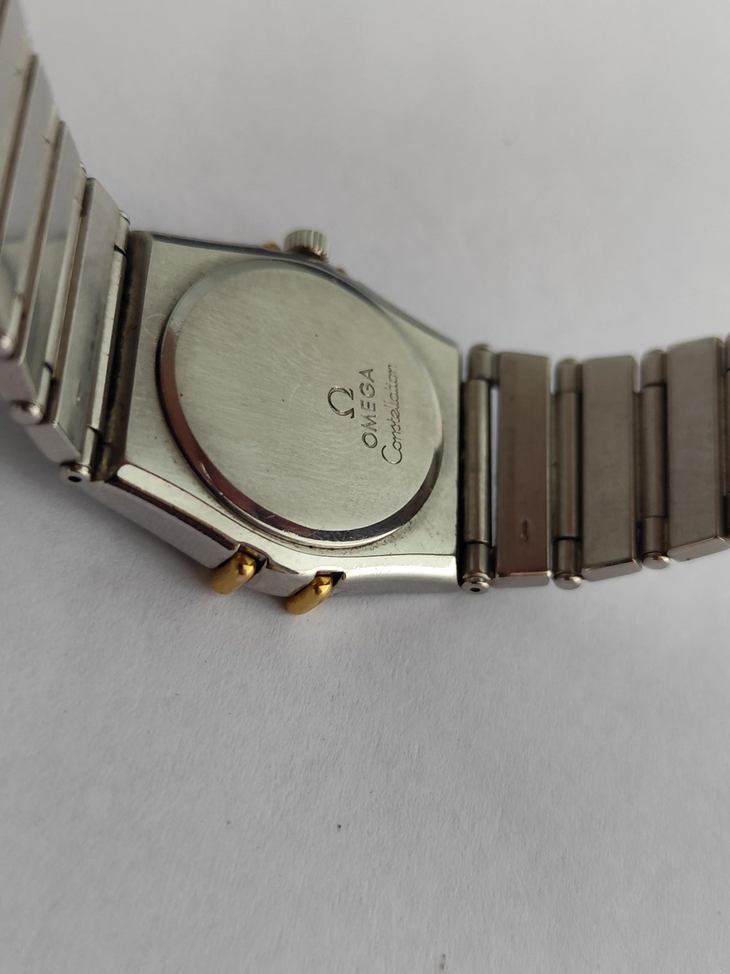Omega Constellation 795.1080 'Manhattan 18K Gold Steel Ladies Watch