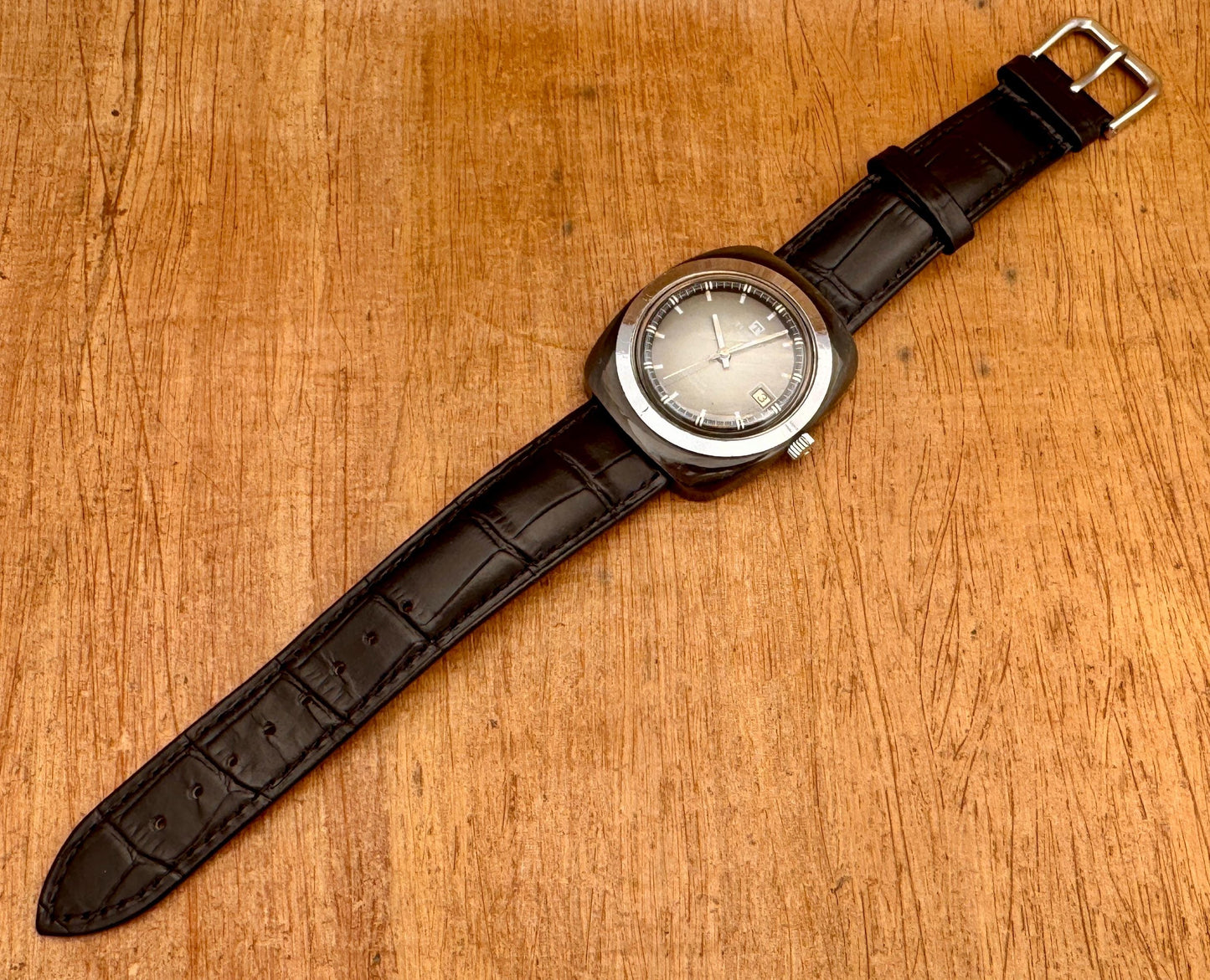 Tissot Autolub Actualis Rare 38mm Manual Wind Watch