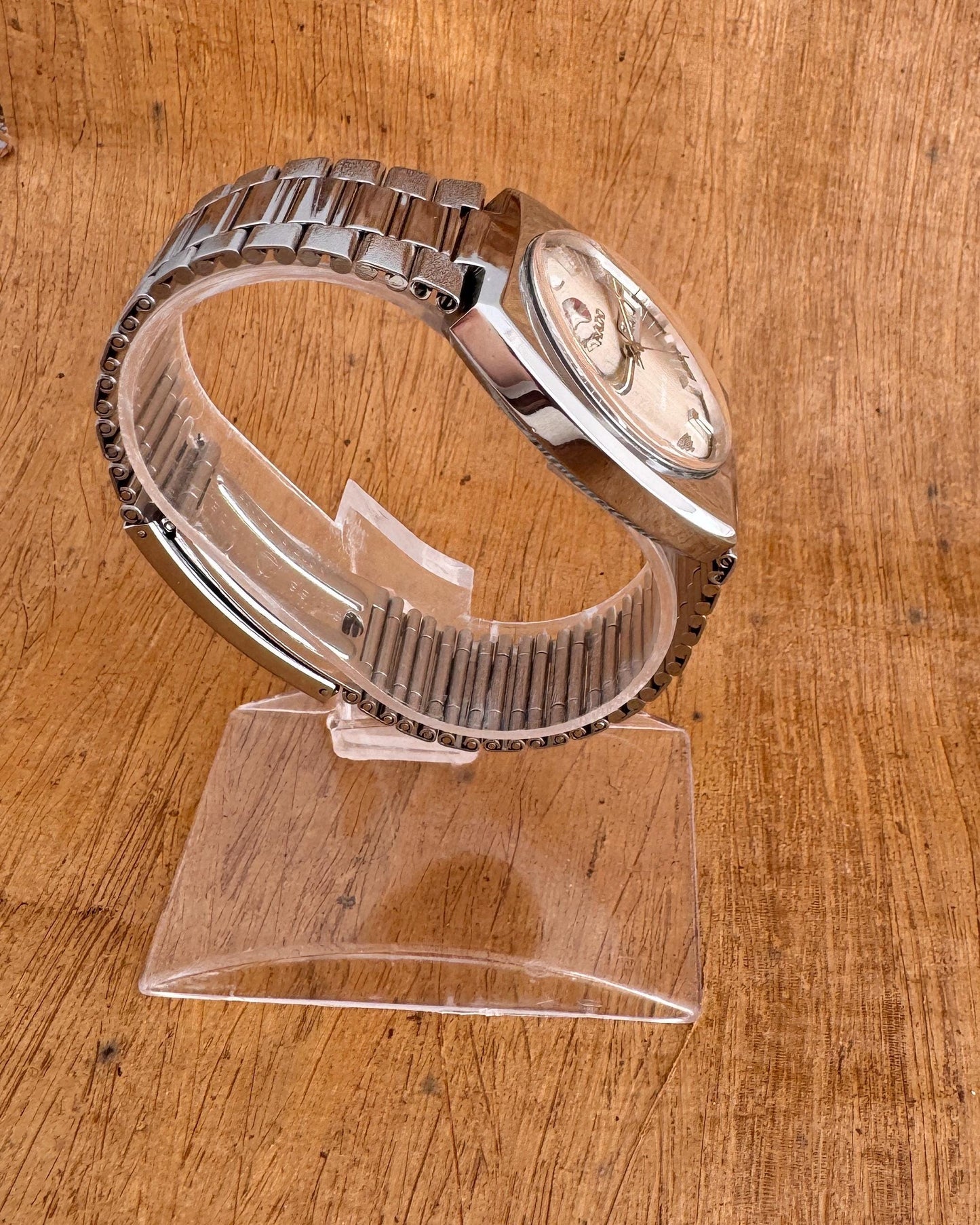 RADO CONWAY 30 watch Automatic Rare Dial Day / Date Stainless Steel Watch