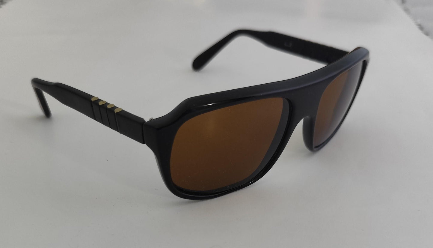 Rare Vintage Excellent Persol 6286 T SUNGLASSES Meflecto Ratti Pilot Al-Bashauri . 60s GENUINE ITALY