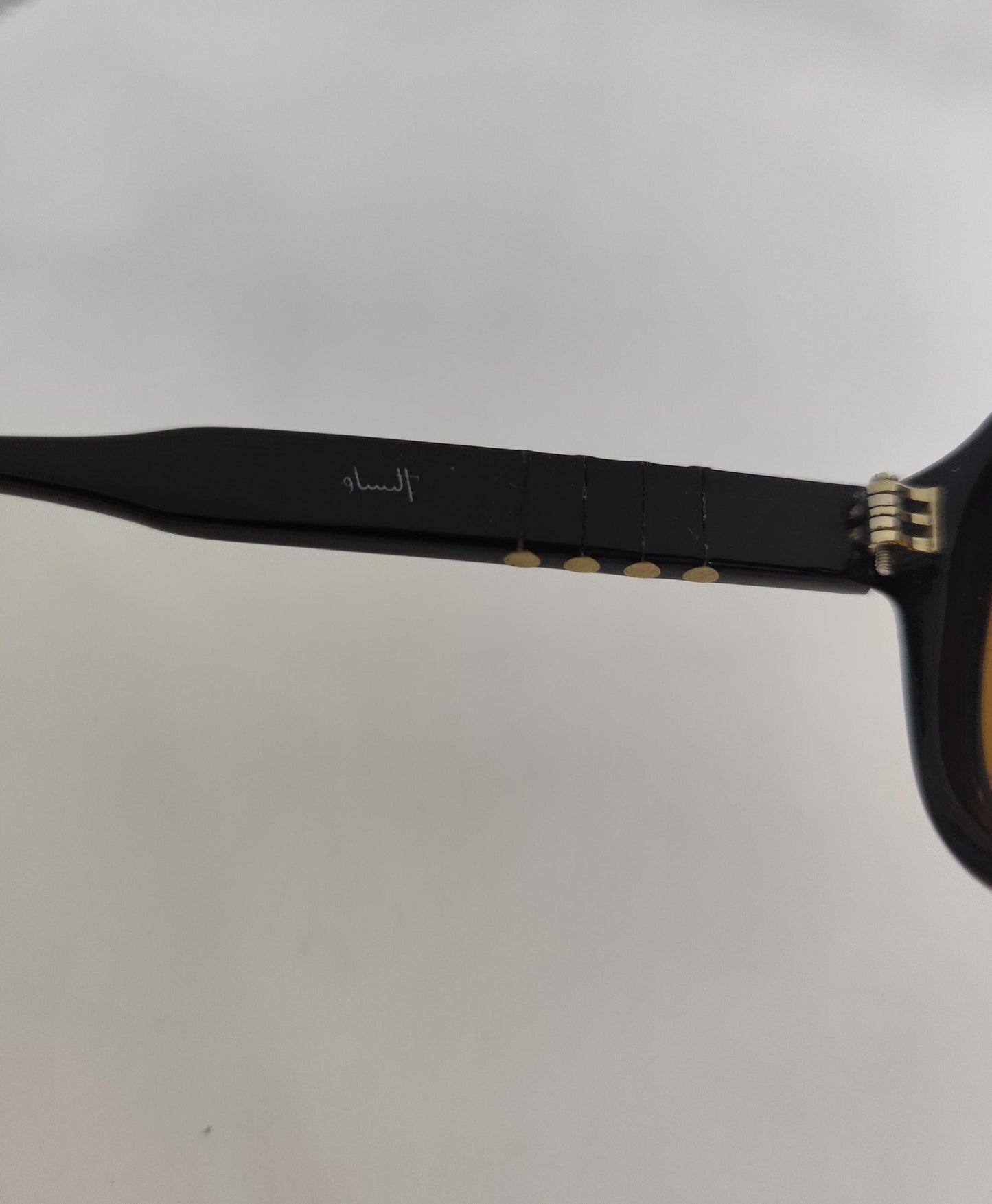 Rare Vintage Excellent Persol 6286 T SUNGLASSES Meflecto Ratti Pilot Al-Bashauri . 60s GENUINE ITALY