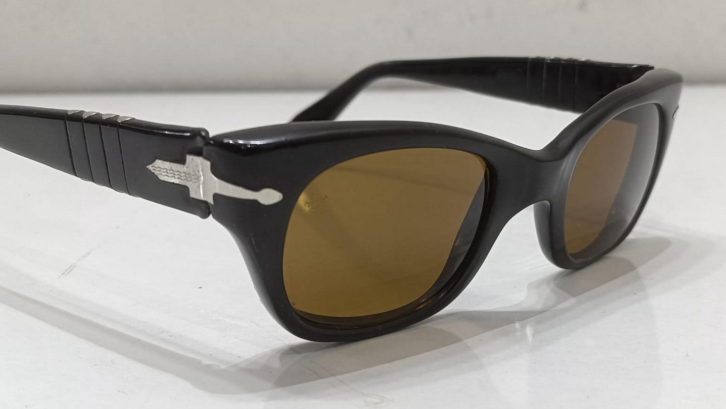 Rare Vintage Persol Ratti meflecto PERSOL 6201 Sunglasses 42mm 60s Retro GENUINE ITALY Original lenses Small