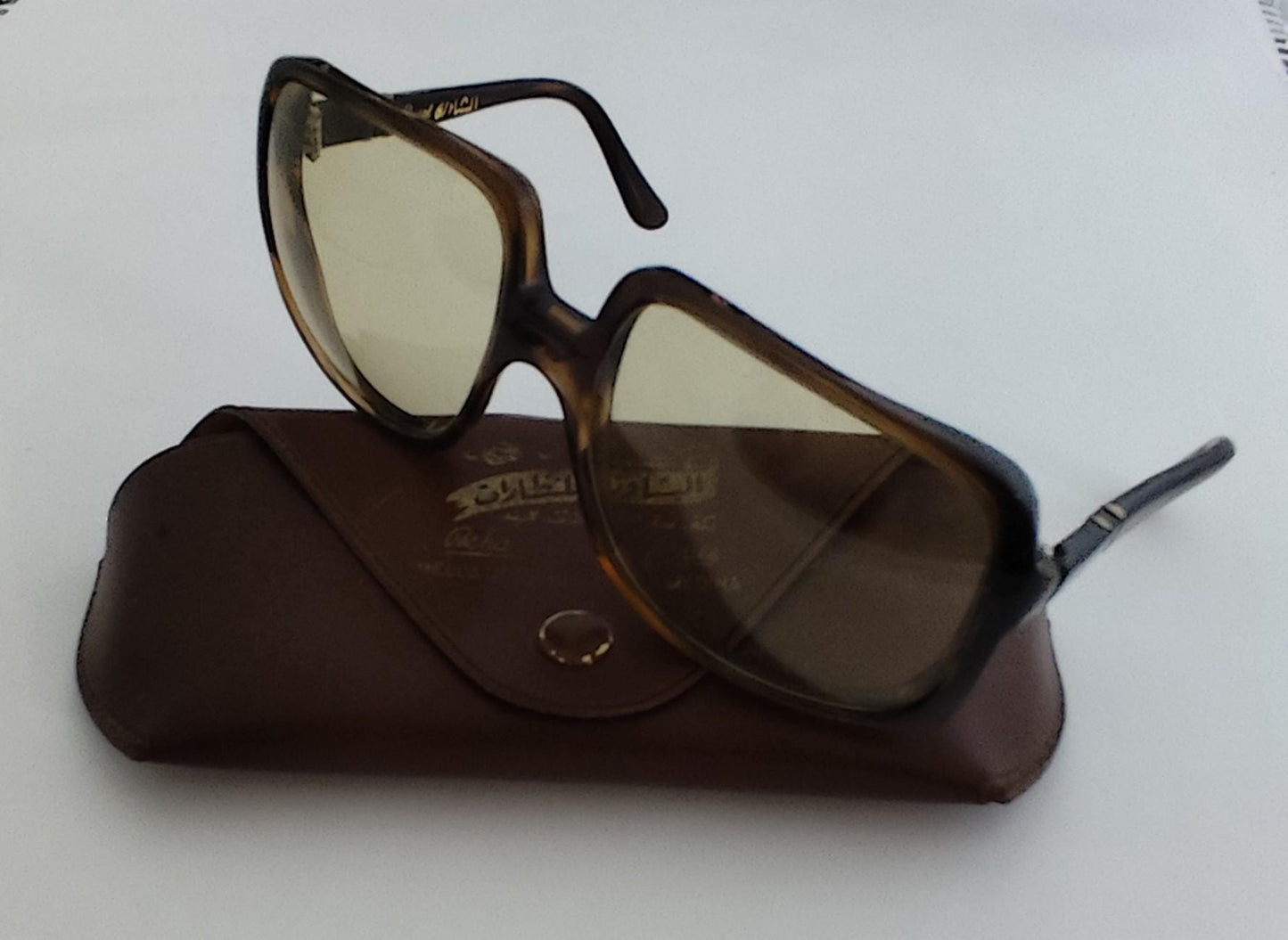Rare Vintage Persol Ratti meflecto 6662 Sunglasses 58 mm 60s Retro GENUINE ITALY Changeable Original lenses In Original Case Cloth SALE