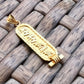 Personalized Gold Plated Silver Cartouche Pendant Your Name Converted into Ancient Egyptian Hieroglyphic language, Gold Cartouche Jewelry.