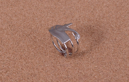 Egyptian Hand Made Open Work Eye Of Horus Ring