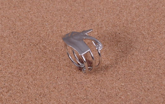 Egyptian Hand Made Open Work Eye Of Horus Ring