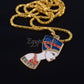 Beautiful Brass nefertiti Necklace