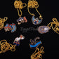 Lot 6 Egyptian Tut Eye Of horus Nefertiti Isis Cleopatra Cobra Necklaces Tutankhamun necklace Cleopatra Necklace Nefertiti Necklace