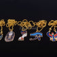 Lot 8 Egyptian Tut Eye Of horus Nefertiti Isis Cleopatra Cobra & Horus Necklaces tutankhamun necklace Nekhbet Necklace Nefertiti Necklace