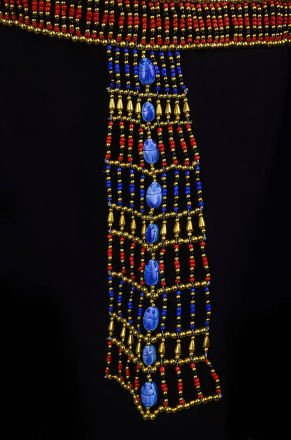 Beautiful Egyptian Scarab beaded Cleopatra Belt