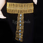 Beautiful Egyptian Golden Scarab beaded Cleopatra Belt