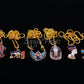 Lot 8 Egyptian Tut Eye Of horus Nefertiti Isis Cleopatra Cobra & Horus Necklaces tutankhamun necklace Nekhbet Necklace Nefertiti Necklace