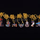 Lot 9 Egyptian Tut Eye Of horus Nefertiti Isis Cleopatra Cobra & Horus Necklaces tutankhamun necklace Cleopatra Necklace Nefertiti Necklace