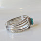 Amazing Egyptian Silver Plated Turquoise Scarab Heart bracelet .US express shipping