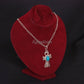 Egyptian Ankh Life Key Cross Filigree Necklace With Scarab .US express shipping
