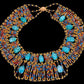 Beautiful Egyptian Hand Made 13 Scarabs Mummy bead Cleopatra Collar Necklace  scarab Collar Egyptian Jewelry beaded Collar Khepri Necklace