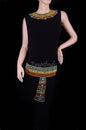 Egyptian Cleopatra Beaded Necklace And Belt Costume Set Halloween Costume