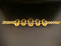 Egyptian 24k Gold Plated  Black Enamel Scarabs Bracelet With Hieroglyphics Scarab Jewelry Scarab beetle Bracelet Khepri Bracelet